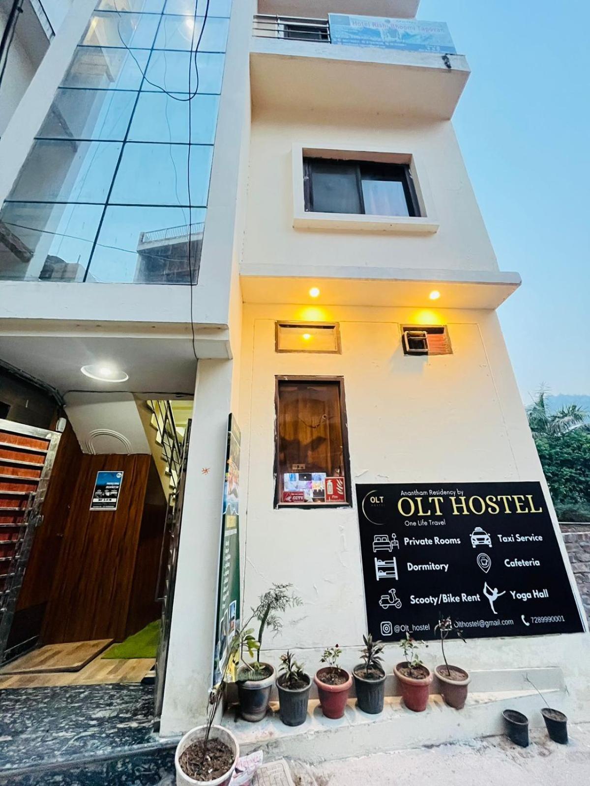 Olt Hostel Rishīkesh Eksteriør billede